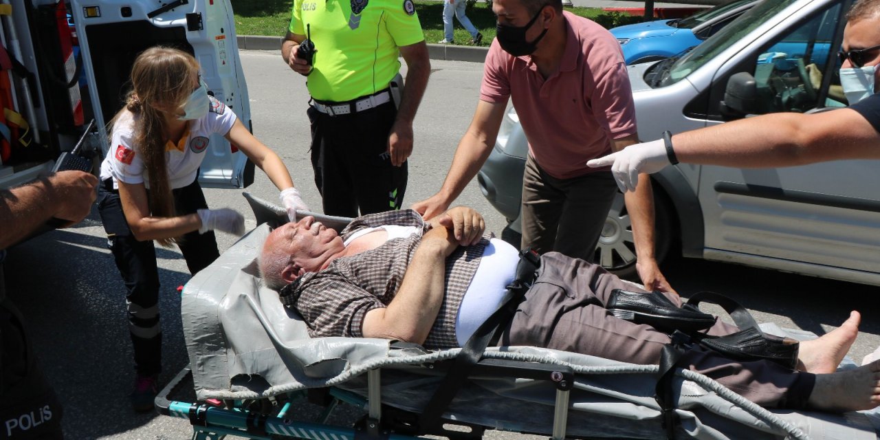 Direksiyon Başında Fenalaşan Sürücünün Son Refleksi Muhtemel Faciayı Önledi
