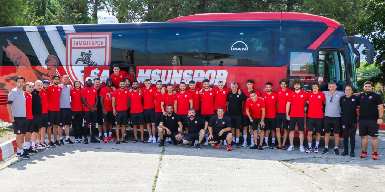 Samsunspor Kamp İçin Kayseri’ye Gitti