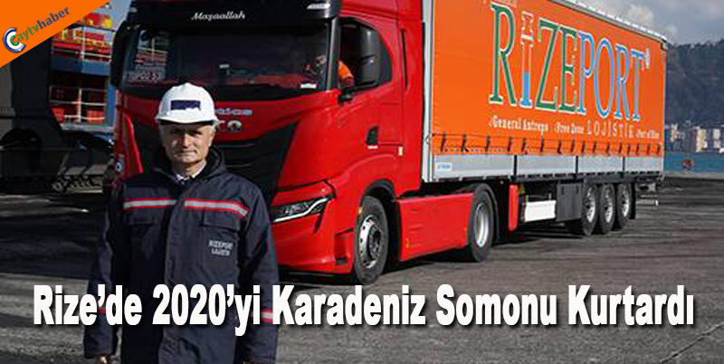 Rize’de 2020’yi Karadeniz Somonu Kurtardı