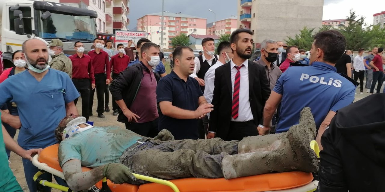 Cami İnşaatında Göçük: 3 Yaralı