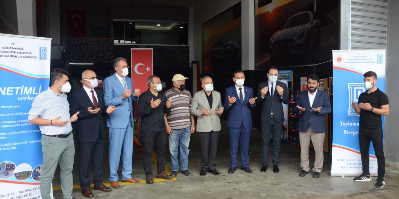 Denetimli Serbestlik Sayesinde İş Yeri Sahibi Oldu