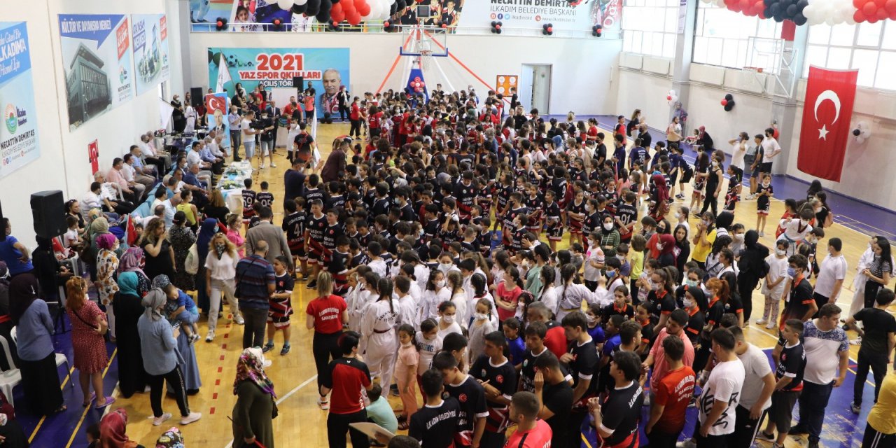 İlkadım Yaz Spor Okulları’na Coşkulu Açılış