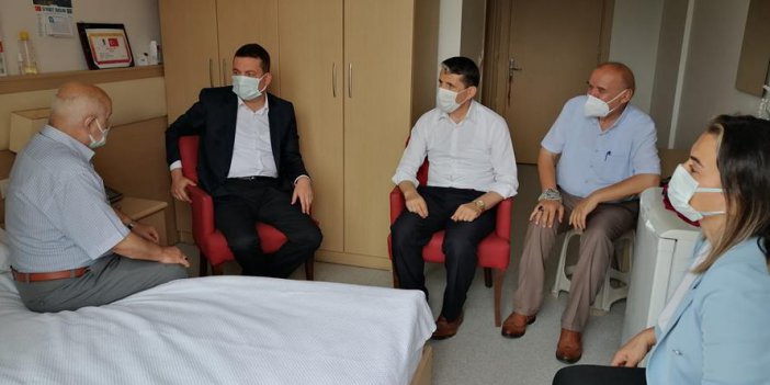 Kaymakam Tolga Toğan, 15 Temmuz Şehit ve Gazilerini Ziyaret Etti