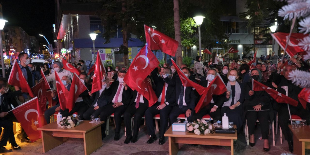 Gümüşhane’de 15 Temmuz Anma Programı Yapıldı