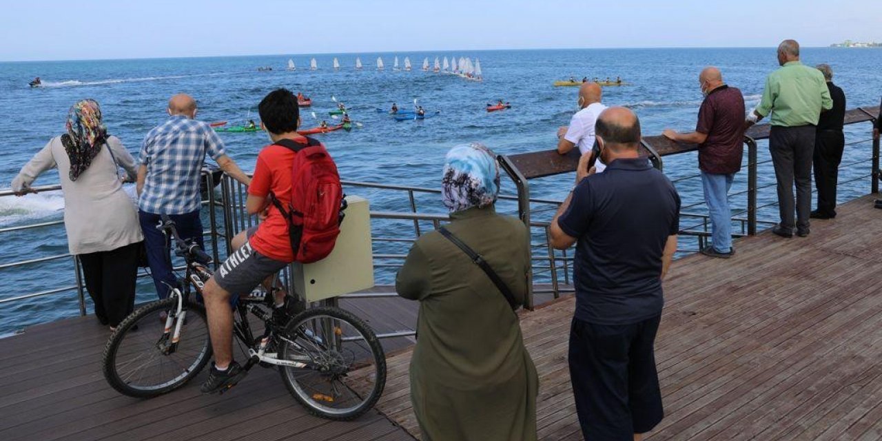Karadeniz’de Yelken Ve Kano Şöleni