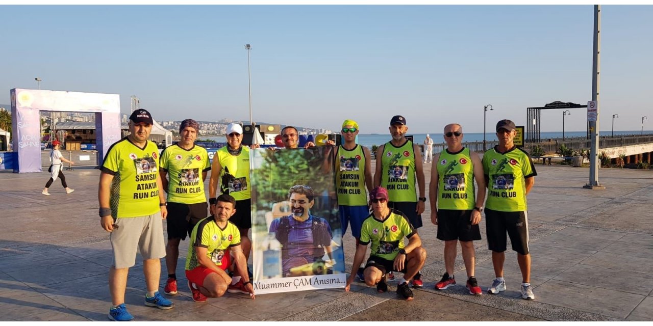Samsun Atakum Run Club Ailesi Muammer Çam’ı Unutmadı