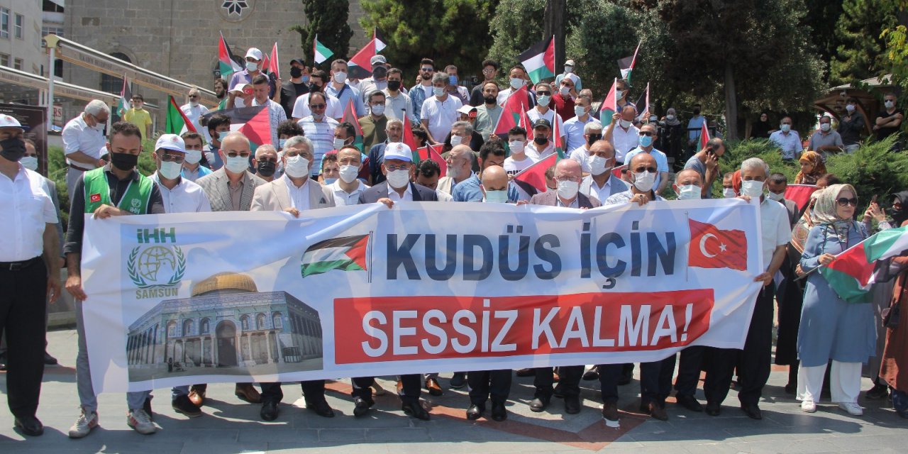 Samsun’da Kudüs İçin Eylem
