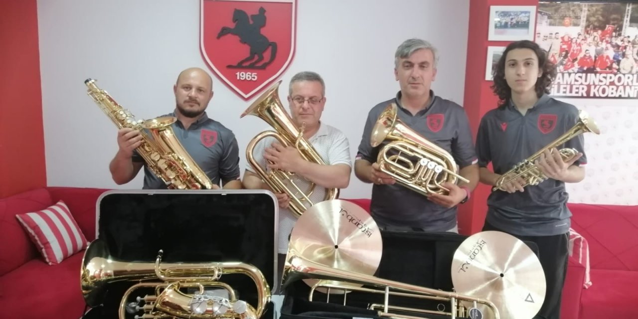 Samsunspor Bando Takımı Kuruluyor