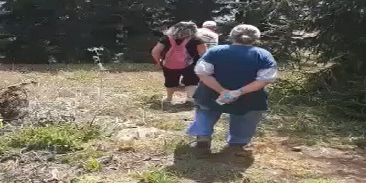 Yaşlı Kadın Uçurumdan Düşerek Hayatını Kaybetti, O Anlar Damadının Kamerasına Yansıdı