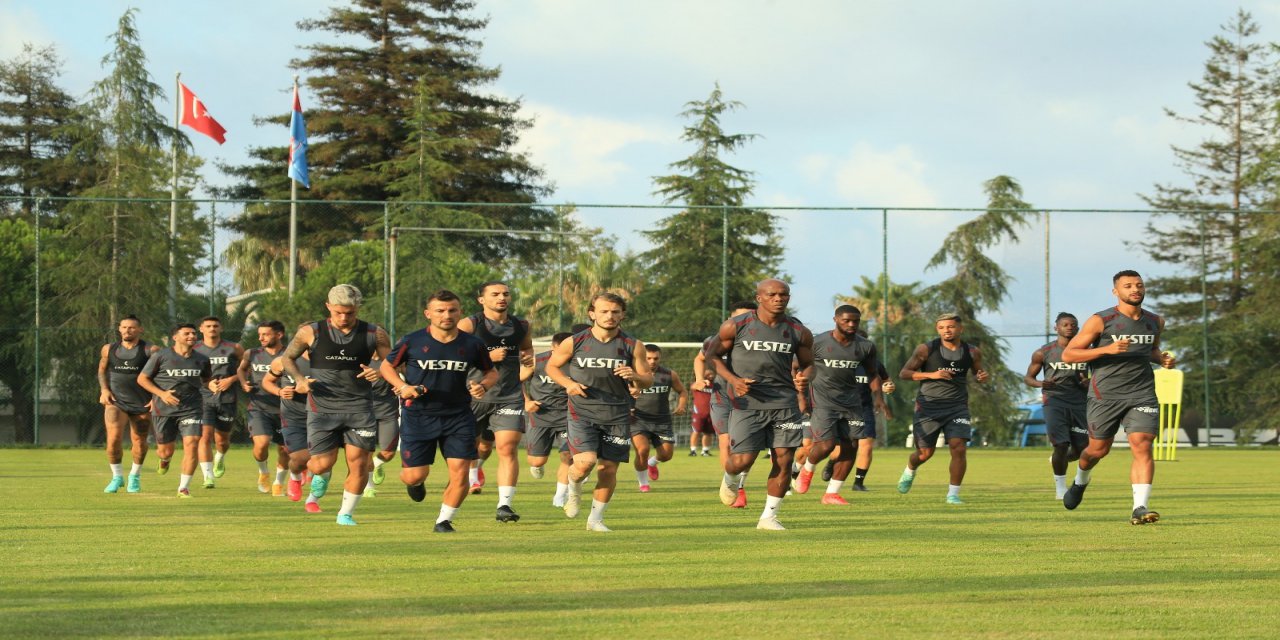 Trabzonspor, Molde Fk Maçı Hazırlıklarını Sürdürdü