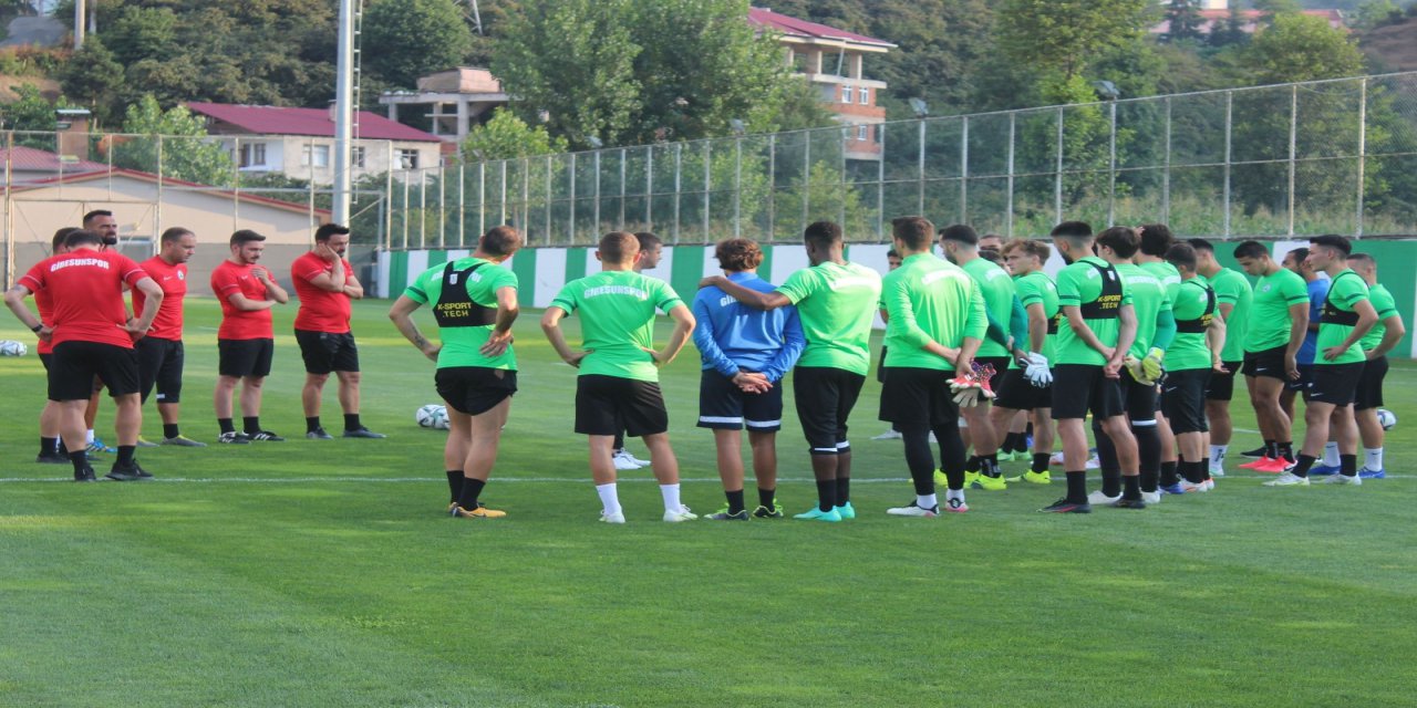 Giresunspor, Galatasaray Maçı Hazırlıklarına Başladı