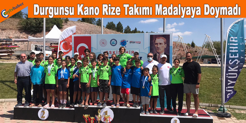 Durgunsu Kano Rize Takımı Madalyaya Doymadı