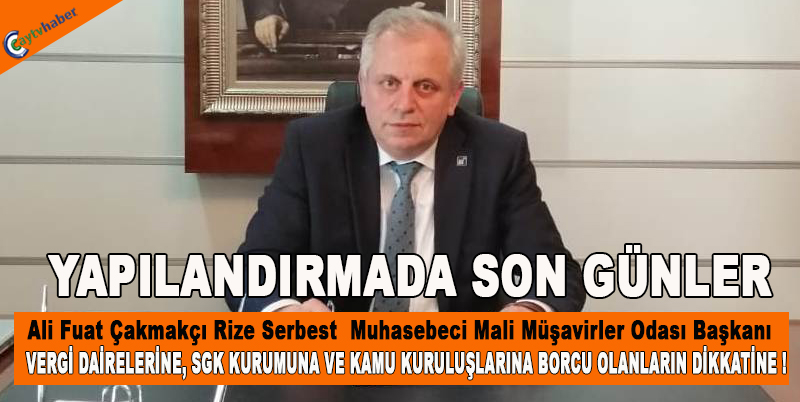 VERGİ DAİRELERİNE, SGK KURUMUNA VE KAMU KURULUŞLARINA BORCU OLANLARIN DİKKATİNE