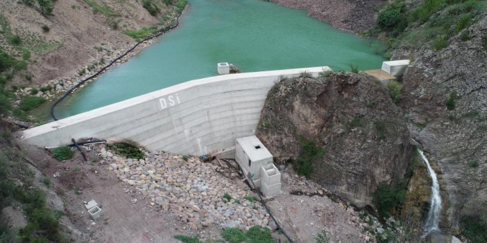Artvin Seyitler Köyü Yeraltı Barajında su tutulmaya başlandı..