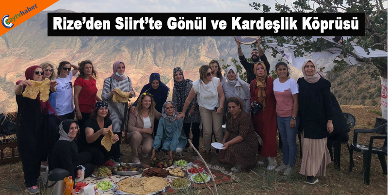 Rize’den Siirt’te gönül ve kardeşlik köprüsü