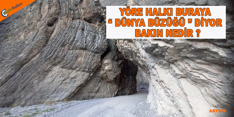 YÖRE HALKI BURAYA DÜNYA BÜZÜĞÜ DİYOR , BAKIN NEDİR ?