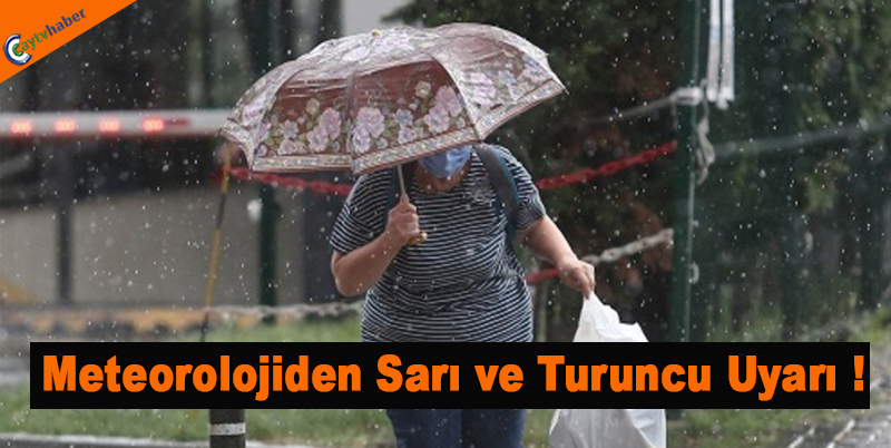 Meteorolojiden sarı ve turuncu uyarı! 2 Kasım yurtta hava durumu