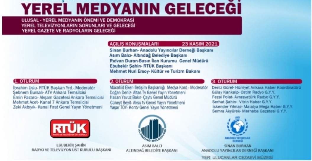 Yerel medyanın geleceği Ankara’da konuşulacak
