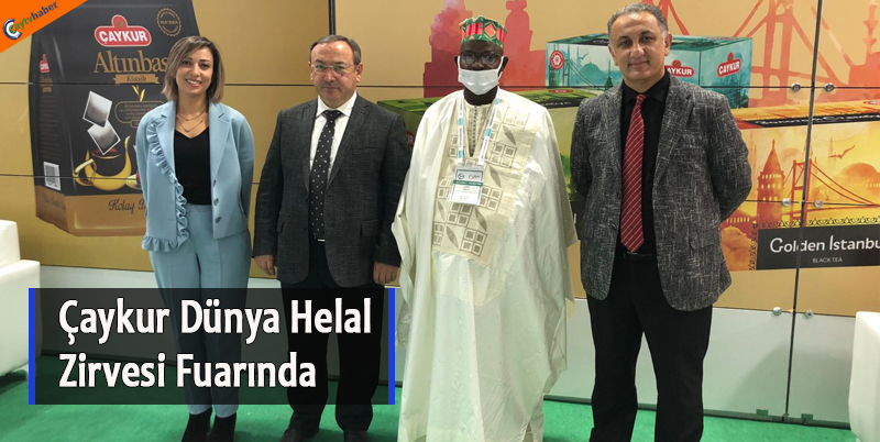 Çaykur, Dünya Helal Zirvesi fuarında