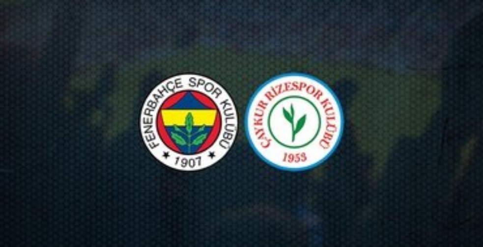 Fenerbahçe - Ç.Rizespor maç skoru ve özeti