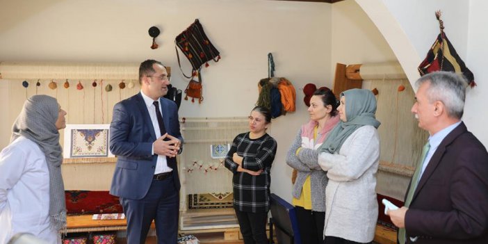 Akaçaabat'lı kadınlar hem öğreniyor hem de üretiyor
