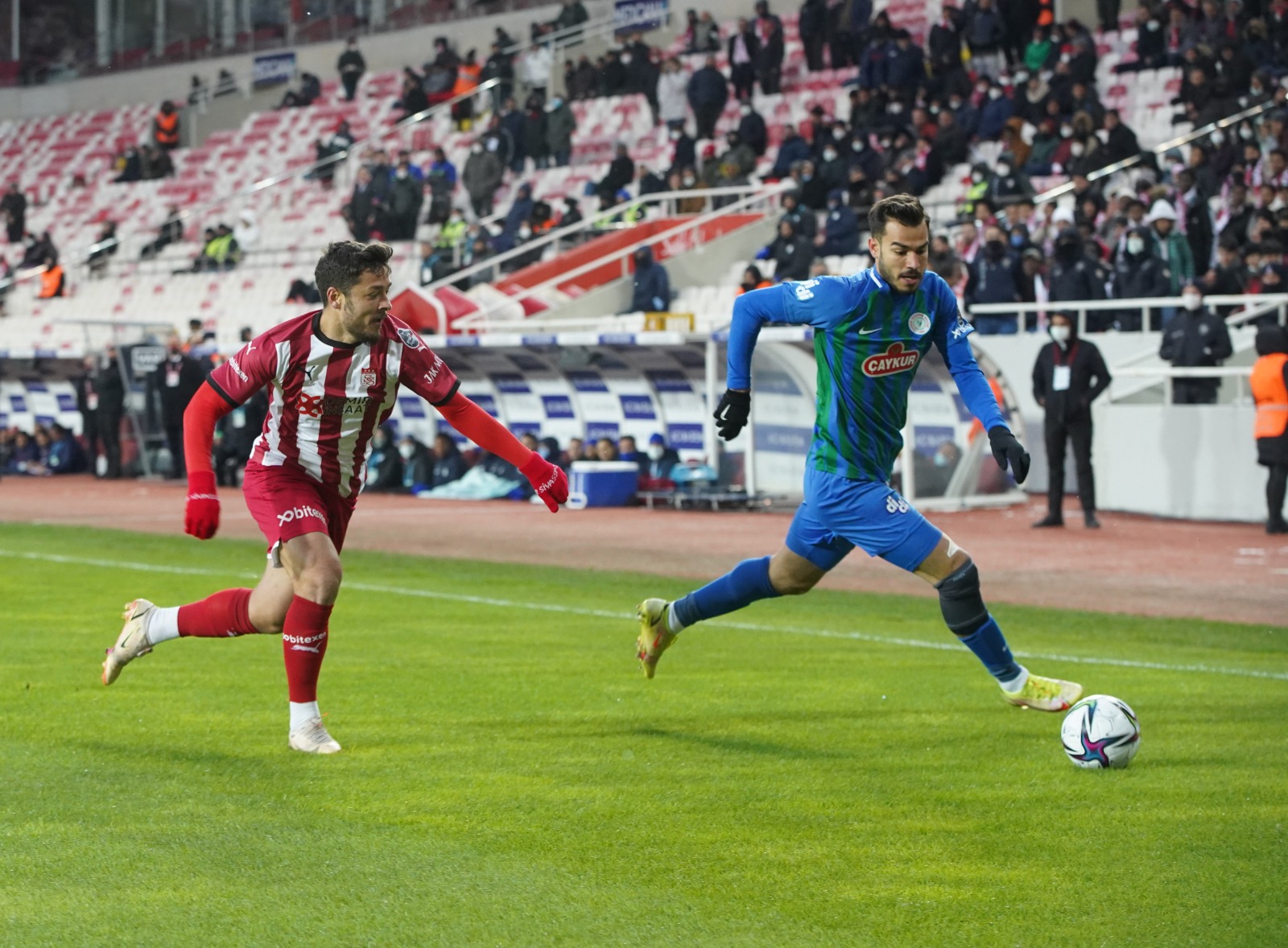 SİVASSPOR - Ç.RİZESPOR MAÇ ÖZETİ VE SONUCU