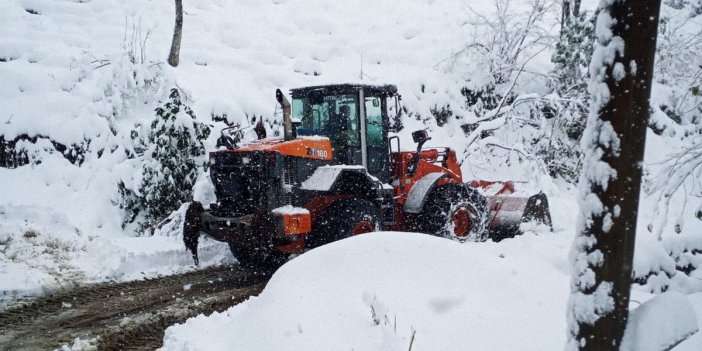 RİZE'DE 158 KÖY YOLU AÇILDI