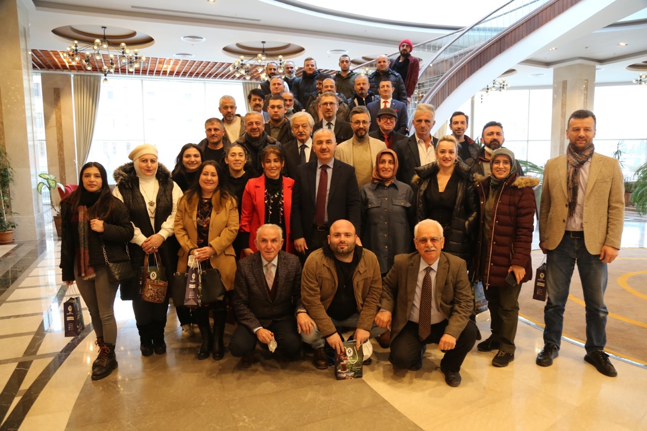 RİZE BELEDİYESİ 10 OCAK GAZETECİLER GÜNÜNDE GAZETECİLERLE BİR ARAYA GELDİ