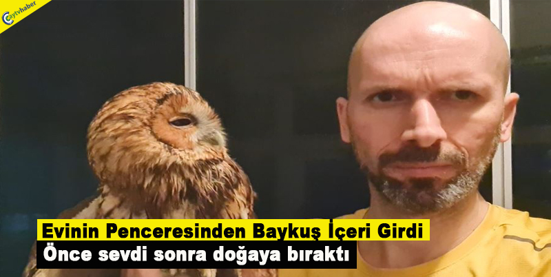 Evinin Penceresinden Baykuş İçeri Girdi , Önce sevdi sonra doğaya bıraktı