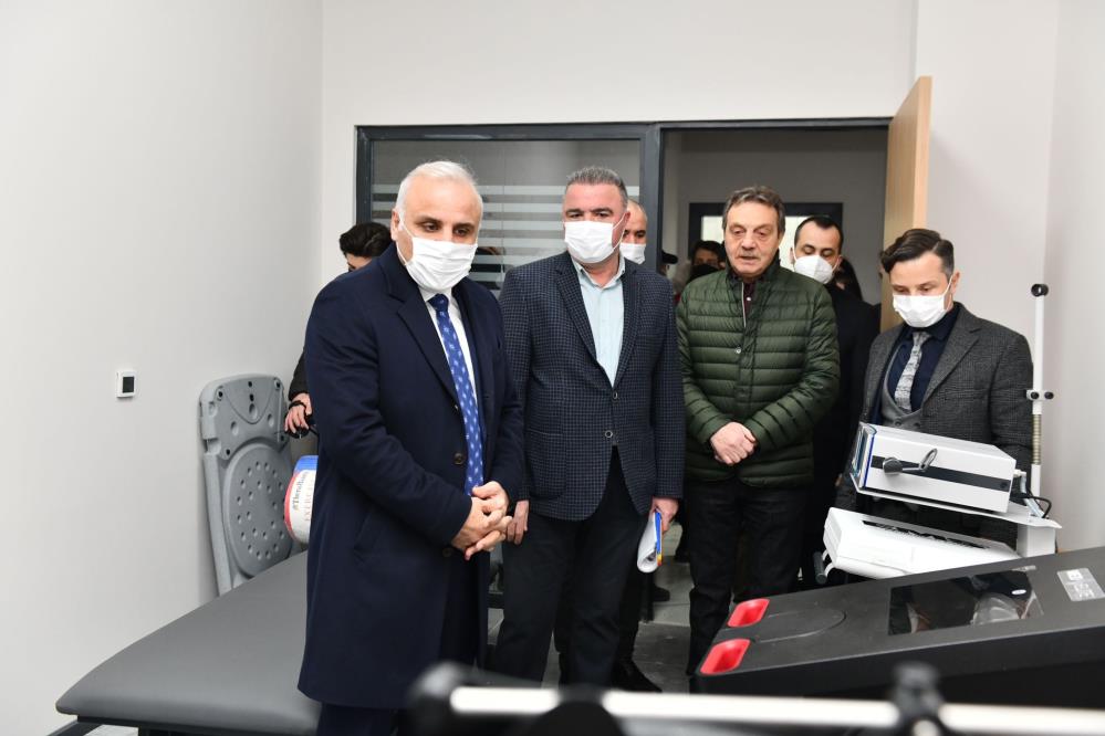 Türkiye'de 2.'si Olacak Olan Sporda Performans Ölçüm ve Yetenek Seçimi Merkezi Trabzon'da yapıldı