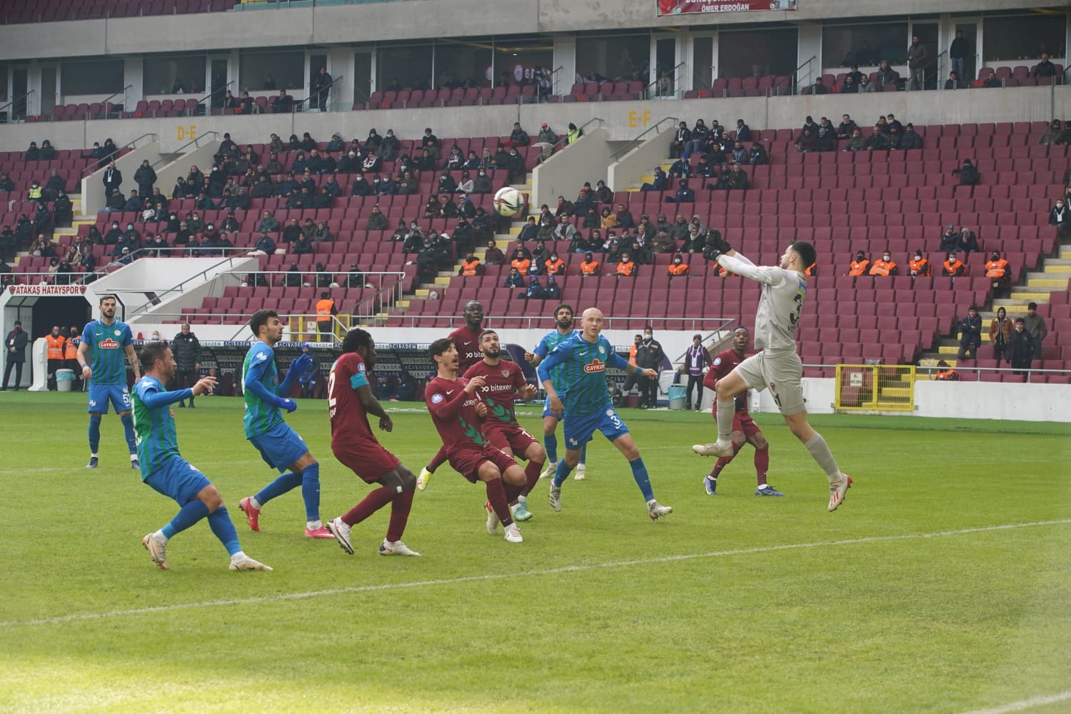 Ç.RİZESPOR DEPLASMANDA 1 PUANI ALDI