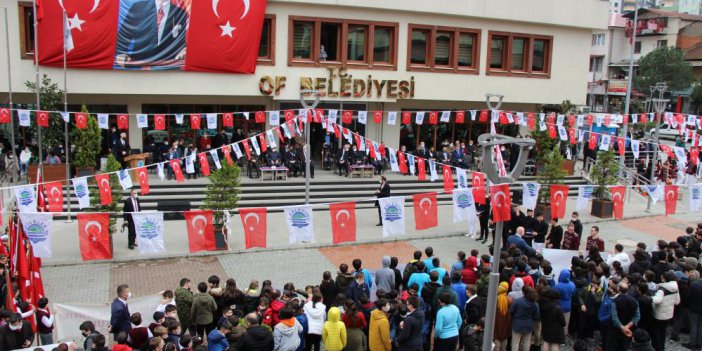 Of'un 104. Kurtuluş Yıldönümü etkinlikleriyle kutlandı