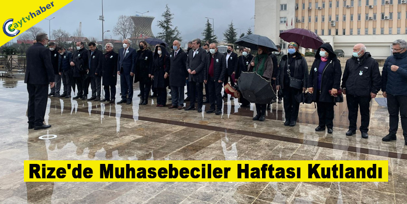 Rize'de Muhasebeciler Haftası Kutlandı