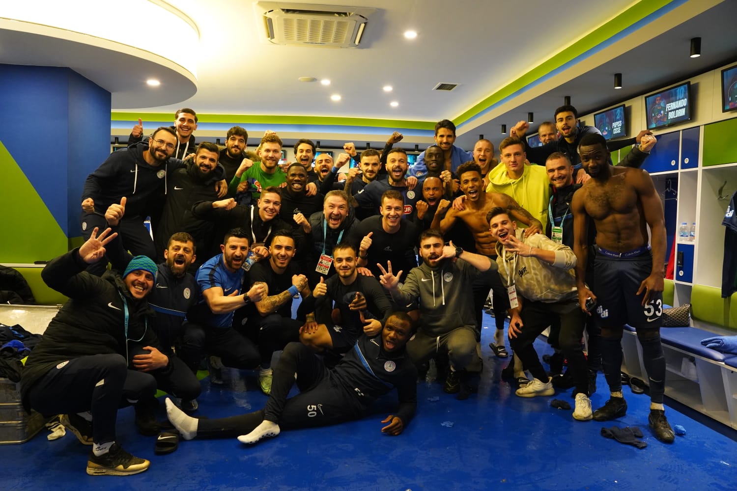 Ç.RİZESPOR KARADENİZ DERBİSİNDE TRABZONSPOR'U 3-2 MAĞLUP ETTİ