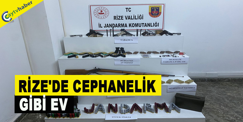 RİZE'DE CEPHANELİK GİBİ EV
