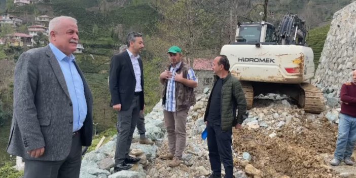 RİZE İL ÖZEL İDARESİ’NDEN KÖYLERE SOSYAL ALAN ÇALIŞMASI