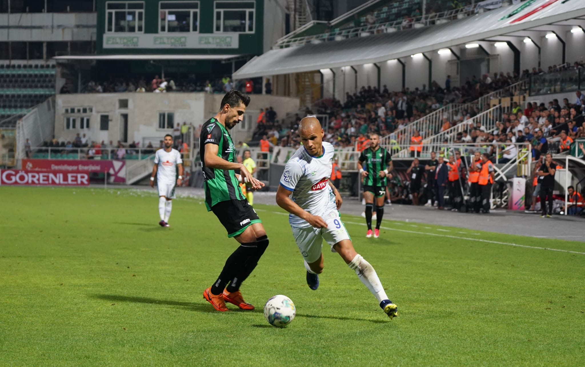 Ç.RİZESPOR DEPLASMANDA ALTAŞ DENİZLİSPOR'LA BERABERE KALDI