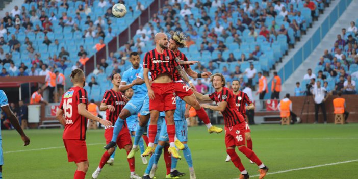 TRABZONSPOR EVİNDE GAZİANTEP FK'Yİ 3 - 2 MAĞLUP ETTİ
