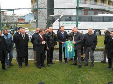 Avcı`dan Çaykur Rizespor`a ziyaret