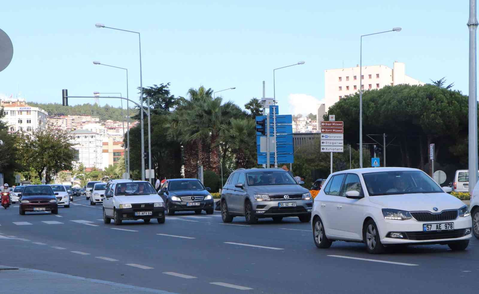 TİÜK VERİLERİNE GÖRE SAMSUN’DA TRAFİĞE KAYITLI ARAÇ SAYISI 410 BİN 155 OLDU