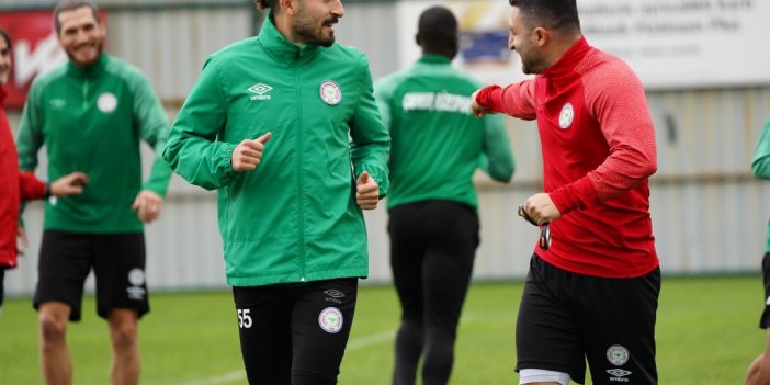 Ç.RİZESPOR 1 EKİM'DE OYNAYACAĞI BODRUMSPOR MAÇI HAZIRLIKLARINA DEVAM EDİYOR