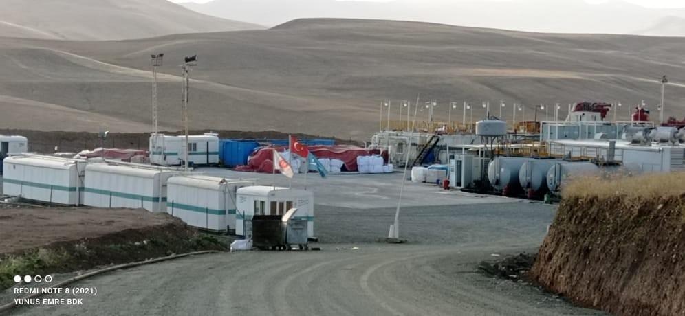TÜRKİYE PETROLLERİ ANONİM ORTAKLIĞI, ERZURUM'UN TEKMAN İLÇESİNDE SONDAJ KUYUSU AÇARAK, PETROL ARAMA ÇALIŞMALARINA BAŞLADI