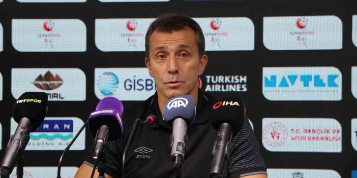 Ç.RİZESPOR TEKNİK DİREKTÖRÜ BÜLENT KORKMAZ: İYİ OYNAMADIK , İYİ MÜCADELE ETTİK."GALİP GELDİĞİMİZ İÇİN MUTLUYUM"