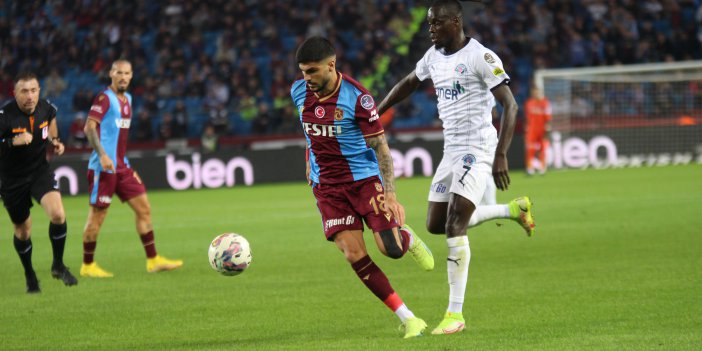 SON ŞAMPİYON TRABZONSPOR EVİNDE KASIMPAŞA İLE 0 - 0 BERABERE KALDI
