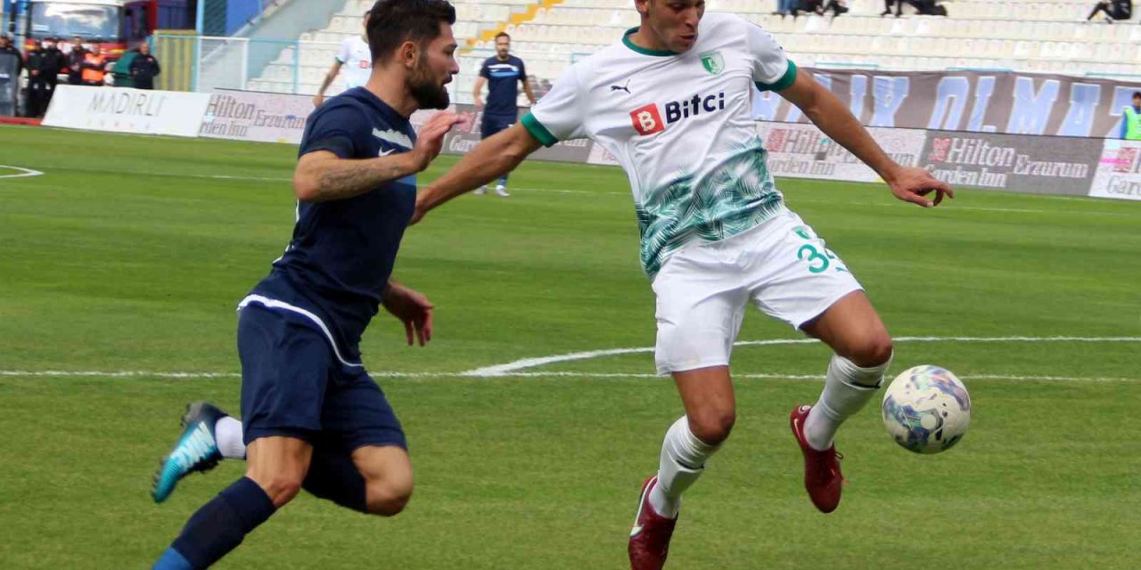 SPOR TOTO 1. LİG'İN 9.HAFTASINDA ERZURUM FK SAHASINDA BODRUMSPOR A.Ş. ' YE 2 - 1 MAĞLUP OLDU
