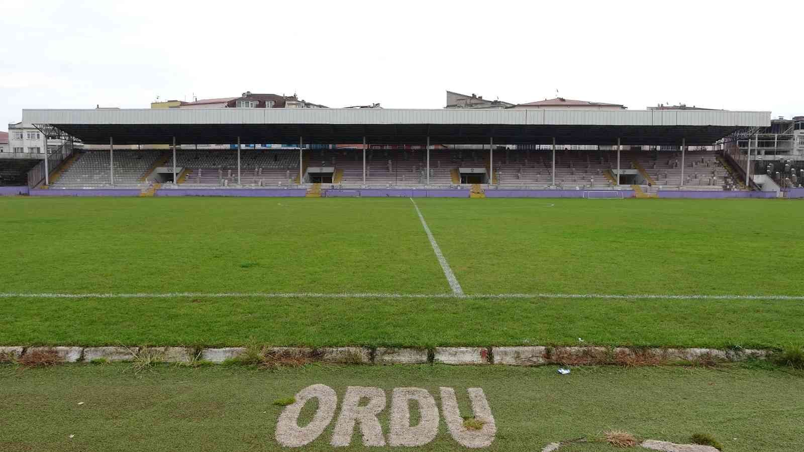 ORDU'DA 19 EYLÜL STADI'NIN YERİNE YAPILACAK MİLLET BAHÇESİNİN 27 ARALIK'TA İHALE EDİLECEĞİ AÇIKLANDI