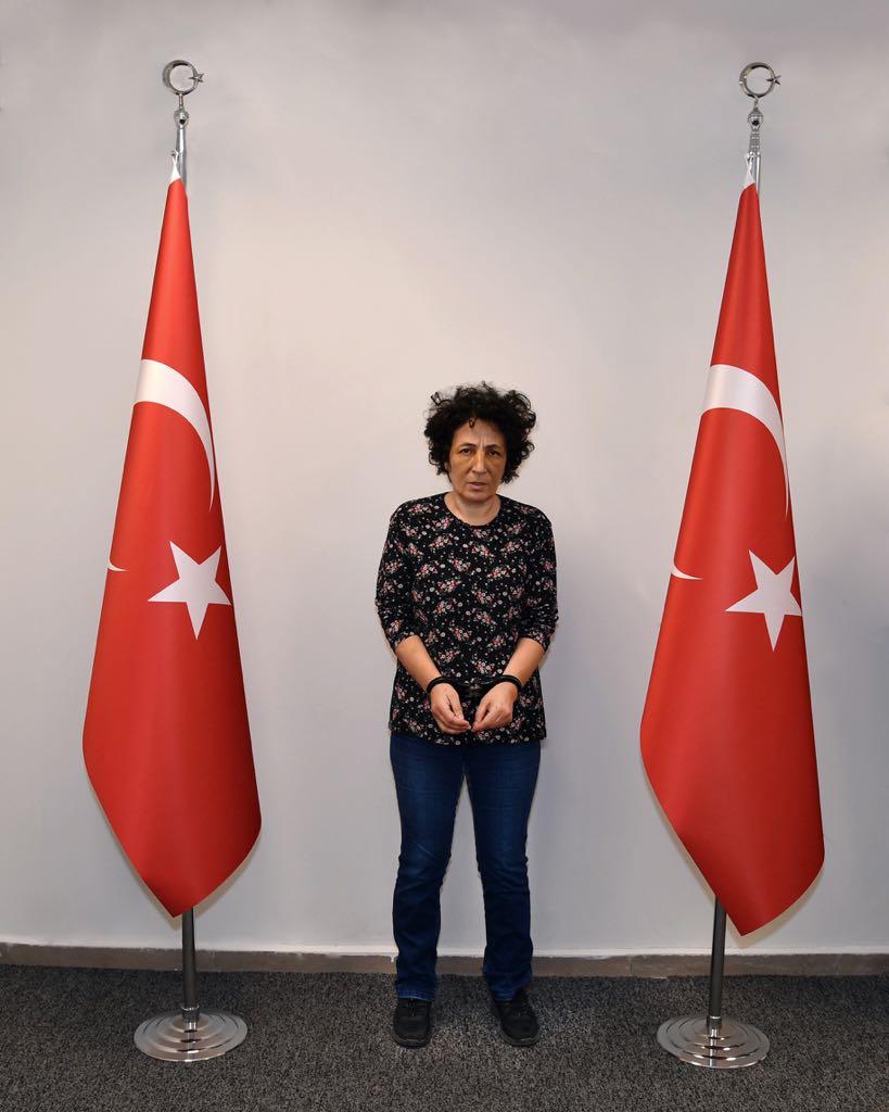 MİT-EMNİYET ORTAK OPERASYONUYLA DHKP/C TÜRKİYE SORUMLUSU GÜLTEN MATUR YAKALANDI