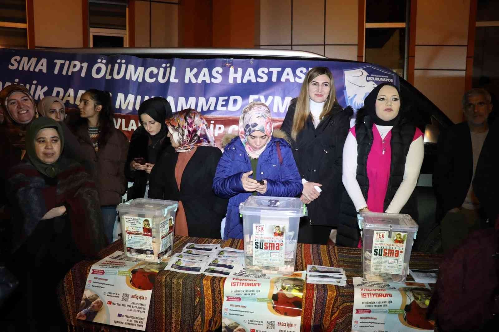 OLTU'DA SMA TİP 1 HASTASI MUHAMMET EYMEN KAYA'NIN TEDAVİSİNE DESTEK İÇİN OLTULU YEREL SES SANATÇILARI TARAFINDAN SONSER PROGRAMI DÜZENLENDİ