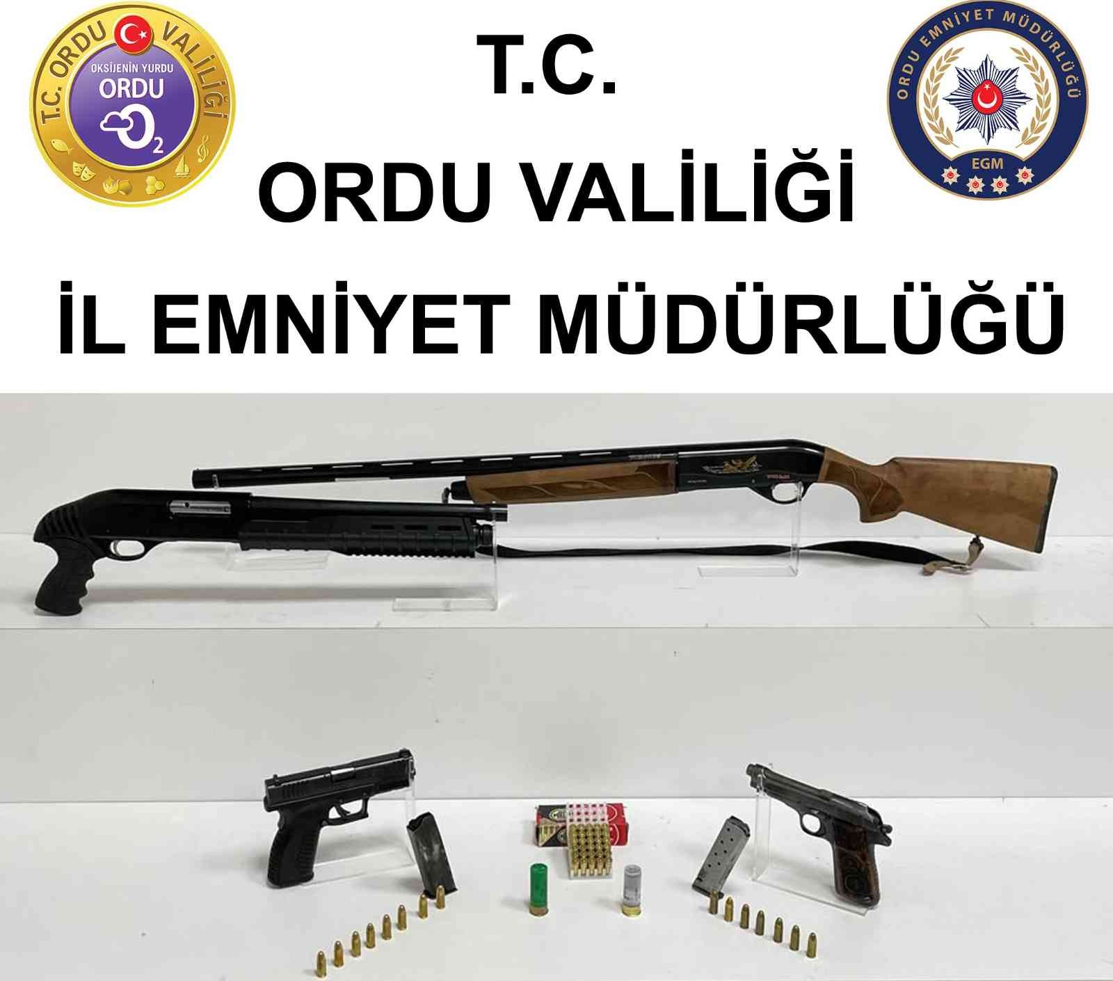 SUÇ ÖRGÜTÜNE YÖNELİK YAPILAN ORDU MERKEZLİ OPERASYONDA 4 İLDE TOPLAM 25 ŞÜPHELİ GÖZALTINA ALINDI
