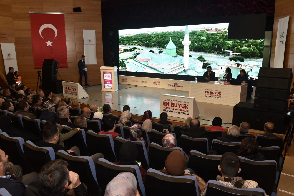 TOKİ TARAFINDAN HAYATA GEÇİRİLEN CUMHURİYET TARİHİNİN EN BÜYÜK SOSYAL KONUT PROJESİ "İLK EVİM, İLK İŞYERİM" PROJESİNDE GÜMÜŞHANE'DE YAPILACAK 5 AYRI PROJEDEKİ 398 KONUT İÇİN KURALAR ÇEKİLDİ